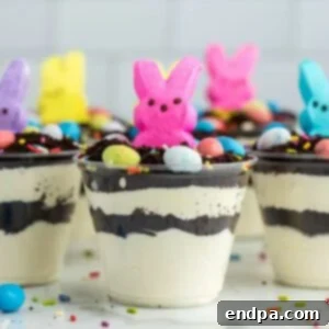 Cadbury Egg Brownie Bliss 15 Easter Dirt Cups