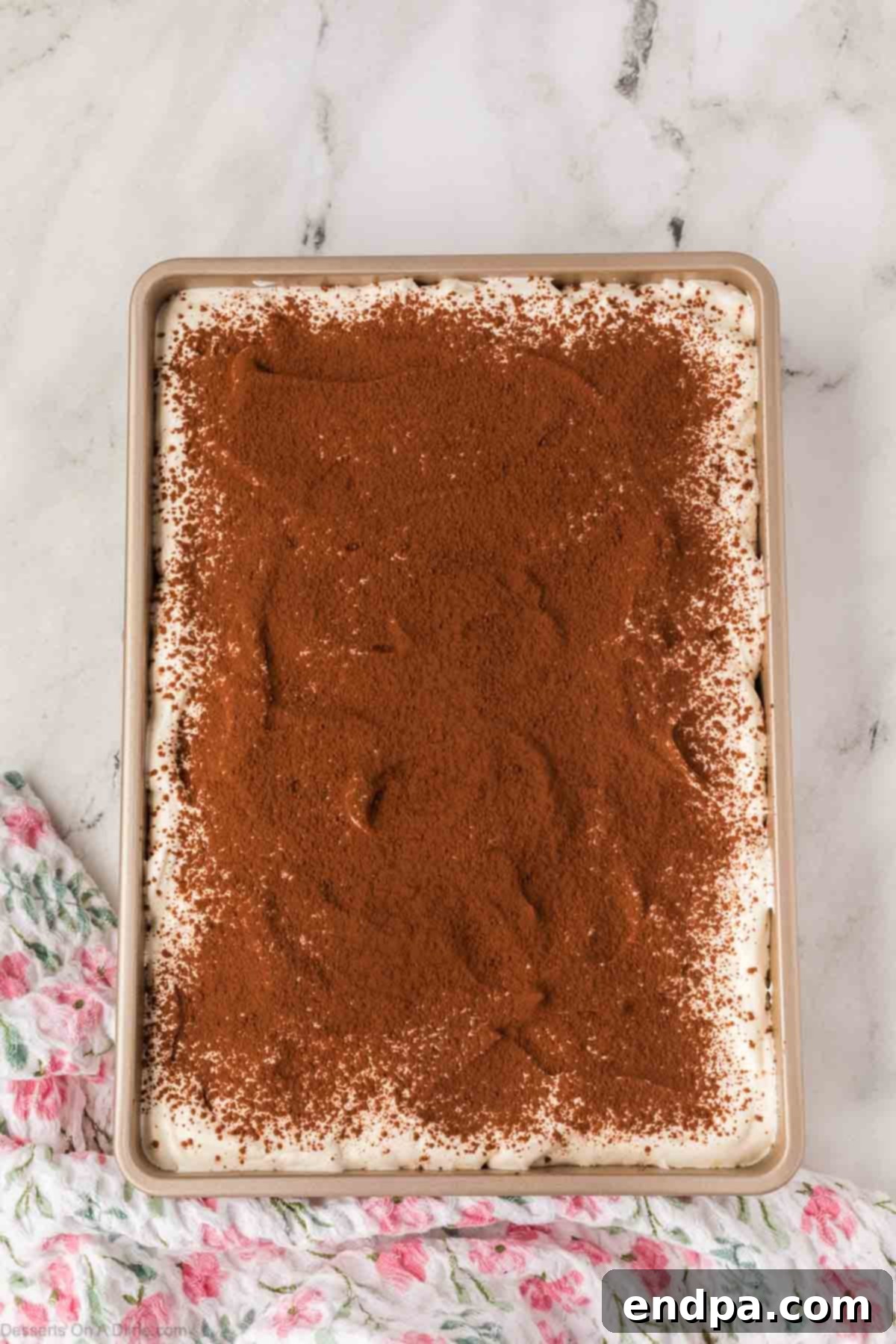 Cocoa Powder Dusting