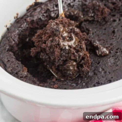 Slow Cooker Chocolate Delights: Crowd-Pleasing Recipes 3 Close-up of Crock Pot Lava Cake