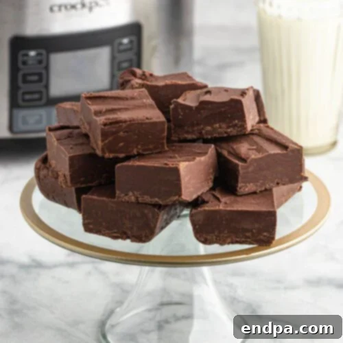 Slow Cooker Chocolate Delights: Crowd-Pleasing Recipes 5 Squares of Crock Pot Fudge